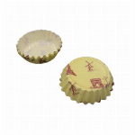 耐熱紙　プチフール花型　大 563474 【調理器具 お菓子作り】