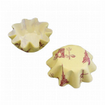 耐熱紙　プチフール花型　中 563475 【調理器具 お菓子作り】