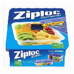 ジップロックコンテナー長方形４８０ＭＬ２個入
