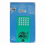 おトクなゴミ袋30L　白半透明