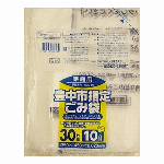 【欠品中】尼崎市家庭用　緑半透明　30L　　ゴミ袋