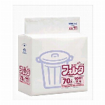 サニパック　F?7H環優包装フォルタ70L白半透明　（1袋（PK）＝100枚入）..