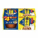 金のだしカップ４個ささみ・まぐろ鰹７０ｇ×４