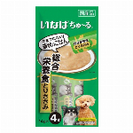 犬用ちゅ?る総合栄養食笹身チーズ１４ｇ４本