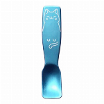 アルミアイススプーン　ねこ　　ライトグリーン PS-5914