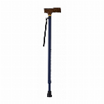 夢ライフステッキ　伸縮型（ベーシックタイプ） ブラウン