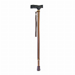 夢ライフステッキ　伸縮型（ベーシックタイプ） ブラック