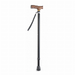 夢ライフステッキ　折りたたみ伸縮型 ロイヤルブラウン