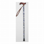 夢ライフステッキ　柄杖折りたたみ伸縮型 花ワイン