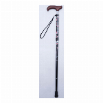 夢ライフステッキ　スリムネック折畳スリムタイプ（柄） ブラックチェリー