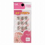 ＫＭ３０４５スナップ　１２ＭＭ　６コ　白
