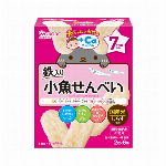 赤ちゃんのおやつ　ほうれん草と小松菜のおせんべい