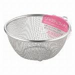 ジャストにフィット　丸型ザル１8cm（リング付） SJ1381