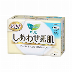 【医薬部外品】ロリエ　しあわせ素肌　多い昼用　２２．５ｃｍ　羽つき 20コ