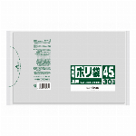 Ｎ４Ｈ業務用ポリ白半透明４５Ｌ３０Ｐ