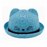 【欠品中】こねこみみはっと ｲﾝﾃﾞｨｺﾞﾌﾞﾙｰ 100394006