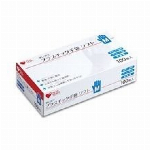 プラスハート　プラスチック手袋ソフト M 100枚入