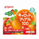 ピジョン　紙パック飲料　緑黄色野菜&ぶどう100 125ml×3コパック