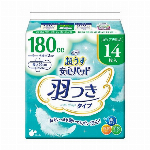リフレ　超うす安心パッド羽つき１８０ＣＣ１４枚