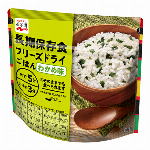 永谷園災害備蓄用フリーズドライご飯　梅しそ味