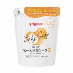 ピジョン　ベビー全身泡ソープ　しっとり　詰めかえ用 800ml