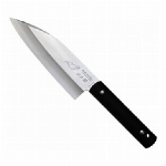 【国内のみ】SABI KNIFE-4出刃シャチ片刃 黄色　11471