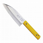 【国内のみ】SABI KNIFE-4出刃シャチ両刃 黒色　11472