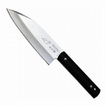 【国内のみ】SABI KNIFE-4出刃シャチ両刃 黄色　11473