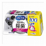 シルコット９９．９９％除菌ウェットティッシュ大容量専用詰替１００枚×２個パック