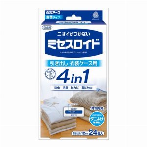 ミセスロイド　引き出し用２４個入　１年防虫