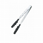 N抗菌耐熱カラートングスリム(中）　250mm レッド