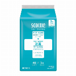 【指定医薬部外品】スコッティ ウェットタオル 消毒 ノンアルコールタイプ 40枚..