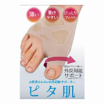 お医者さんの外反母趾サポーター　ピタ肌 S左