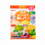 ピジョン　レンジで蒸しパン 4種×各2個入