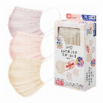 ふわるん N マスク ふつう サイズ SWEET 3色セット （ベージュ10枚・ピンク10枚・ライラック10枚）