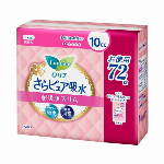 ロリエさらピュア吸水　超吸収スリム　１０ｃｃ　無香料　スーパージャンボ 72枚