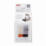 GEX ピュアクリスタル　軟水化フィルタースクエア　猫用3個入