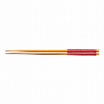 糸巻き取り箸　黒　27cm 6F26-9