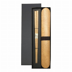 塗箸 花乾漆 紫 桐箱入 6K42-7