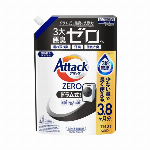アタックＺＥＲＯ　ドラム式専用　つめかえ用　１１４０ｇ 【洗濯用合成洗剤 Attack 濡れ戻り臭ゼロ 汗臭ゼロ 生乾き臭ゼロ】