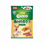 PETKISS　ワンちゃんの歯みがきおやつ　ソフトクッキー　プレーン 60g 【犬用スナック LION シニア犬 歯垢除去】