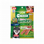 PETKISS　ワンちゃんの超歯みがきおやつ　ベジポテサンド 100g 【犬用スナック LION 小型犬用 歯垢除去】