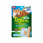 PETKISS　Toy発想のデンタルトリーツ　スリットブラシタイプ　超小型犬用　..