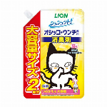 シュシュット！オシッコ・ウンチ専用　消臭剤　猫用　つめかえ用大容量 480ml 【ペット用品 LION 除菌・消臭 ノンアルコール】