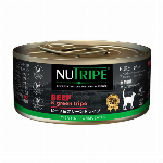 ニュートライプ　ＣＡＴ　ＰＵＲＥ　ビーフ＆グリーントライプ 95g NUT3721 【猫用フード 全年齢用 総合栄養食 人工保存料不使用 発色剤不使用】