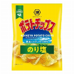 湖池屋　小袋　ポテトチップス　のり塩 25g