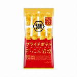 湖池屋　スリムバッグ　ピュアポテト　厚切りひとくちカット　オホーツクの塩と岩塩 ..