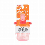 ピジョン　ぷちストローボトル　チェリーピンク 【育児用品 離乳用品】