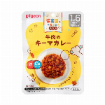 ピジョン　保育園の栄養士監修 幼児食レトルト　牛肉のキーマカレー 100g 【育児用品 育児食品】