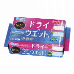 キレキラ！ ワイパー ドライ×ウエットシート 16枚入 【床掃除 フローリングワイパー】
